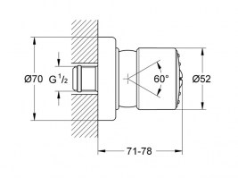 DUCHA LATERAL RELEXA GROHE